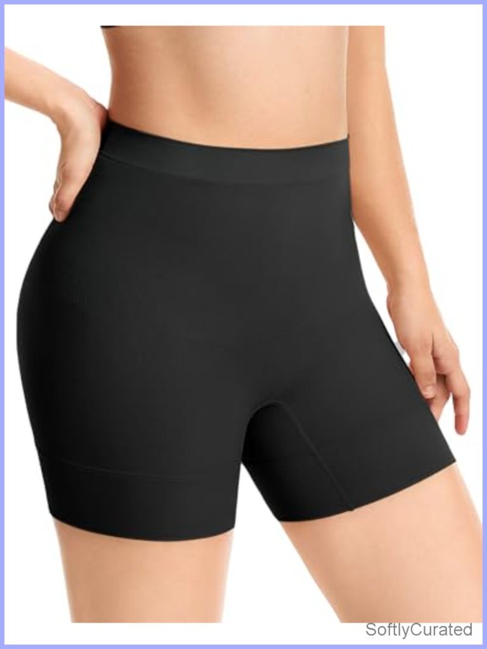 Seamless Tummy Control Shapewear Shorts Anti-Chafing Slip Shorts
